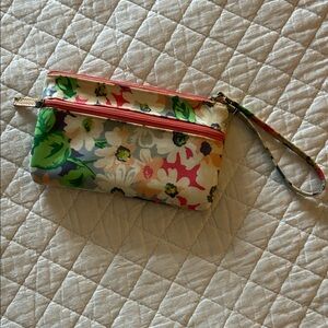 Floral Wristlet Clutch